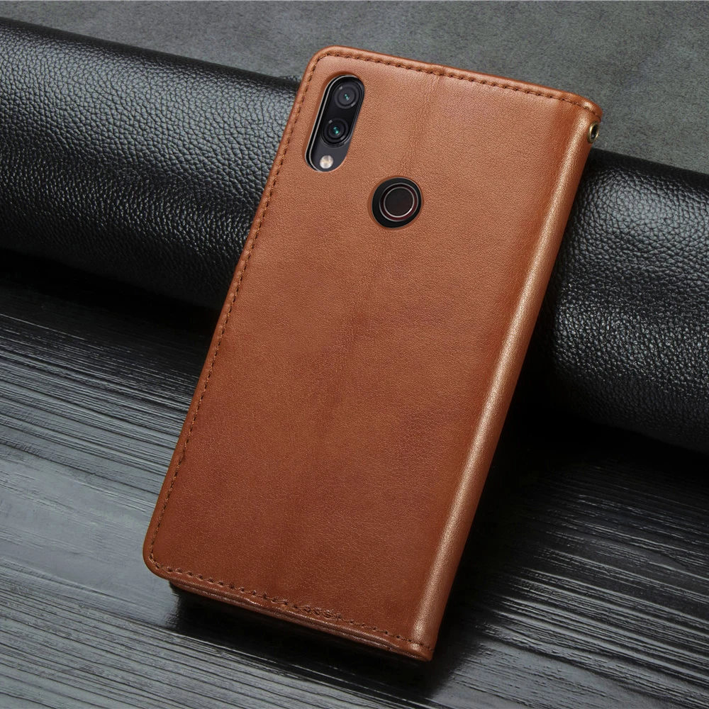 Модный кожаный флип-чехол для Xiaomi mi A3 Lite Red mi 5 Plus 6 6A 7A K20 Pro Note 7 Pro кошелек чехол с карманом для карт Coque