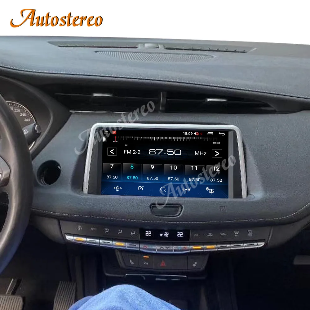 구매 캐딜락 XT4 안드로이드 10 128G 무선 Carplay 자동차 GPS 네비게이션 자동 Headunit 멀티미디어 플레이어 라디오 테이프 레코더 스테레오