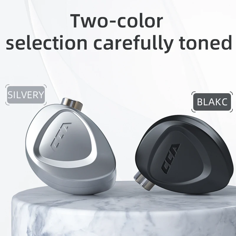 Внутриканальные наушники CCA CKX 6BA + 1DD гибридные металлические Hi-Fi