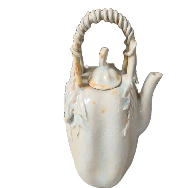 Китайский Старый Фарфор зеленый глазурованный фарфоровый горшок с трещинами |