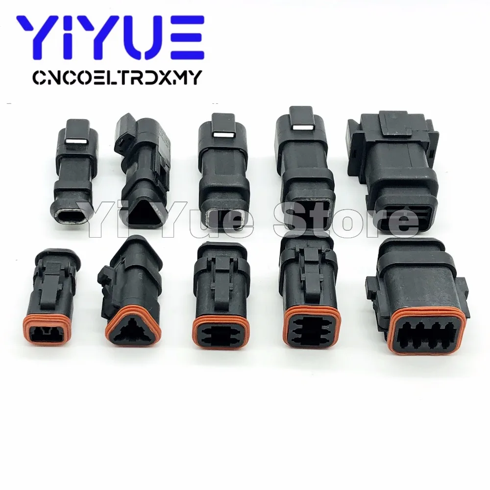 Deutsch DT E008 2-12P DT06-2/3/4/6/8-E008 DT04-2/3/4/6/8-e008 водонепроницаемый разъем автомобильный герметичный разъем с контактами
