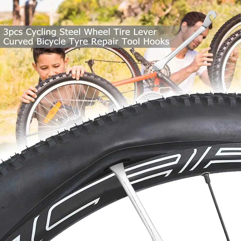 3 шт. MTB дорожный горный велосипед обод колеса шины рычаг ремонт выключатель