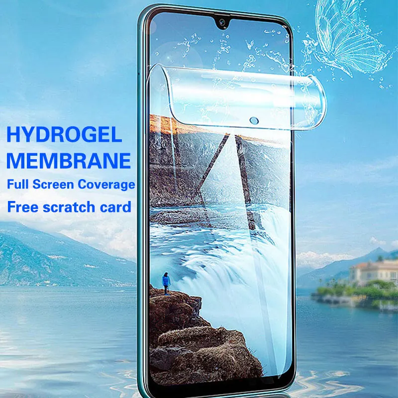 Мягкая Гидрогелевая Передняя пленка для Samsung S10 S9 S8 S7 S6 edge Plus Note 8 9 защитная из