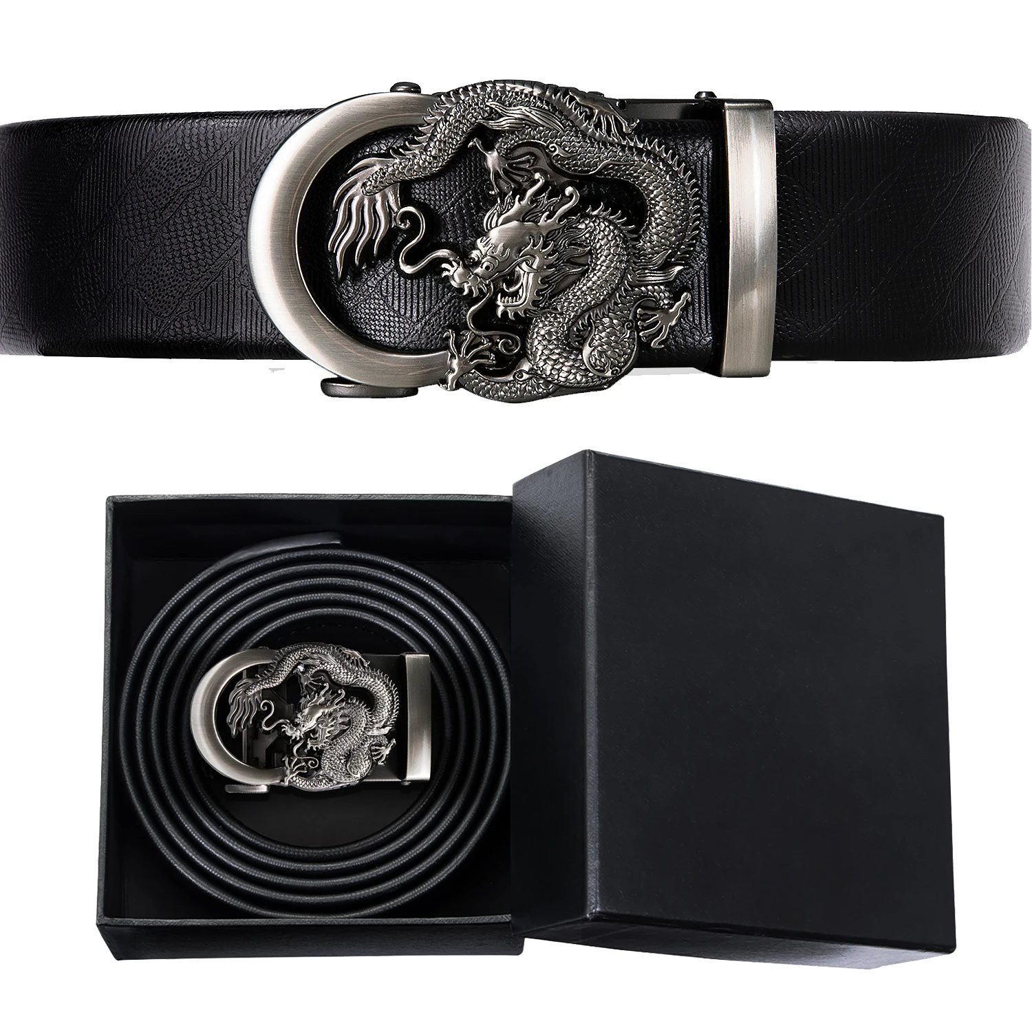 Hi Tie известный бренд кожаные ремни для мужчин роскошный ремень с серебряными