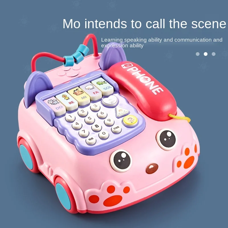 

Детская развивающая игрушка для раннего развития с помощью телефона