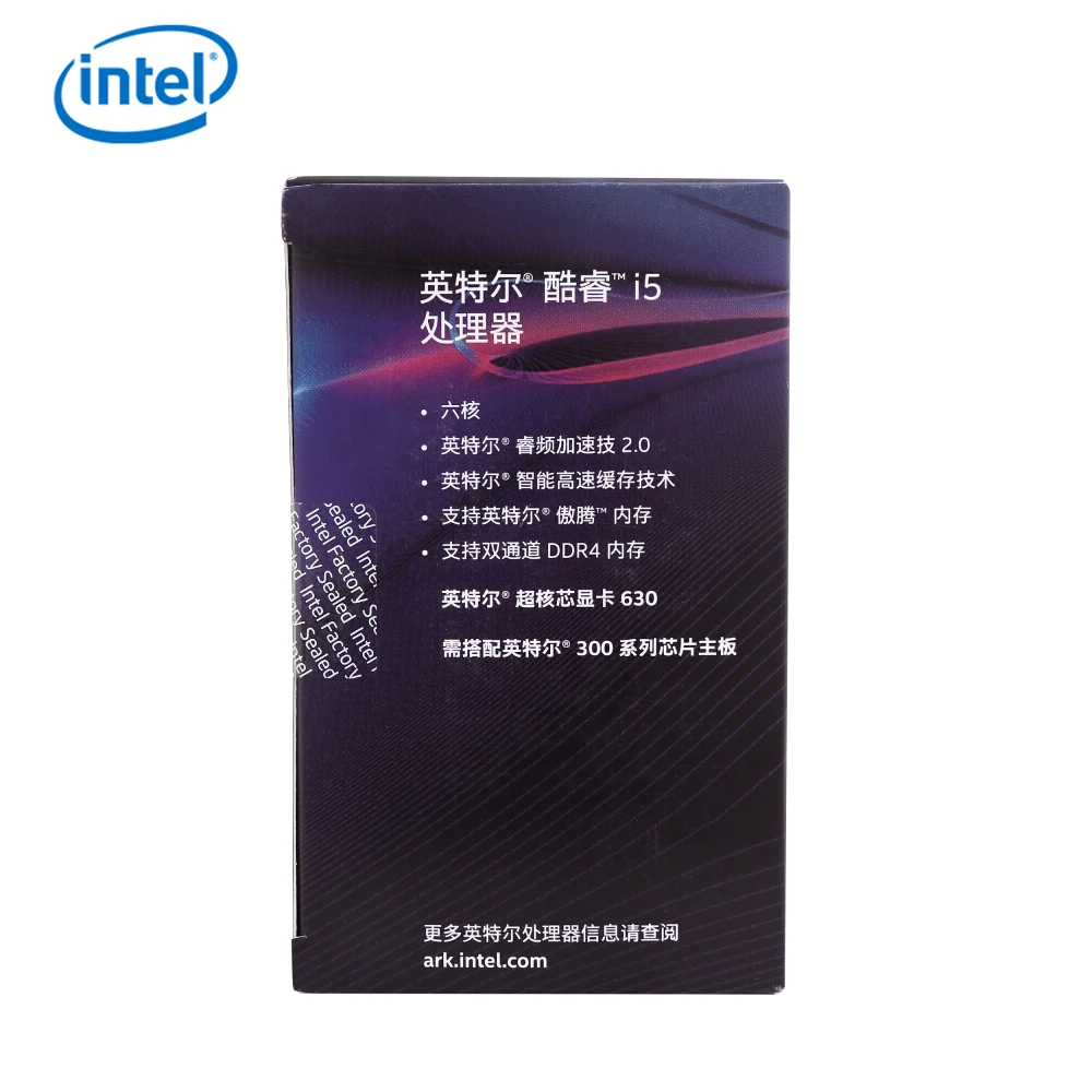 Процессор Intel Core для настольных ПК 6 ядер до 4 1 ГГц турбо LGA1151 серия 300 65 Вт |