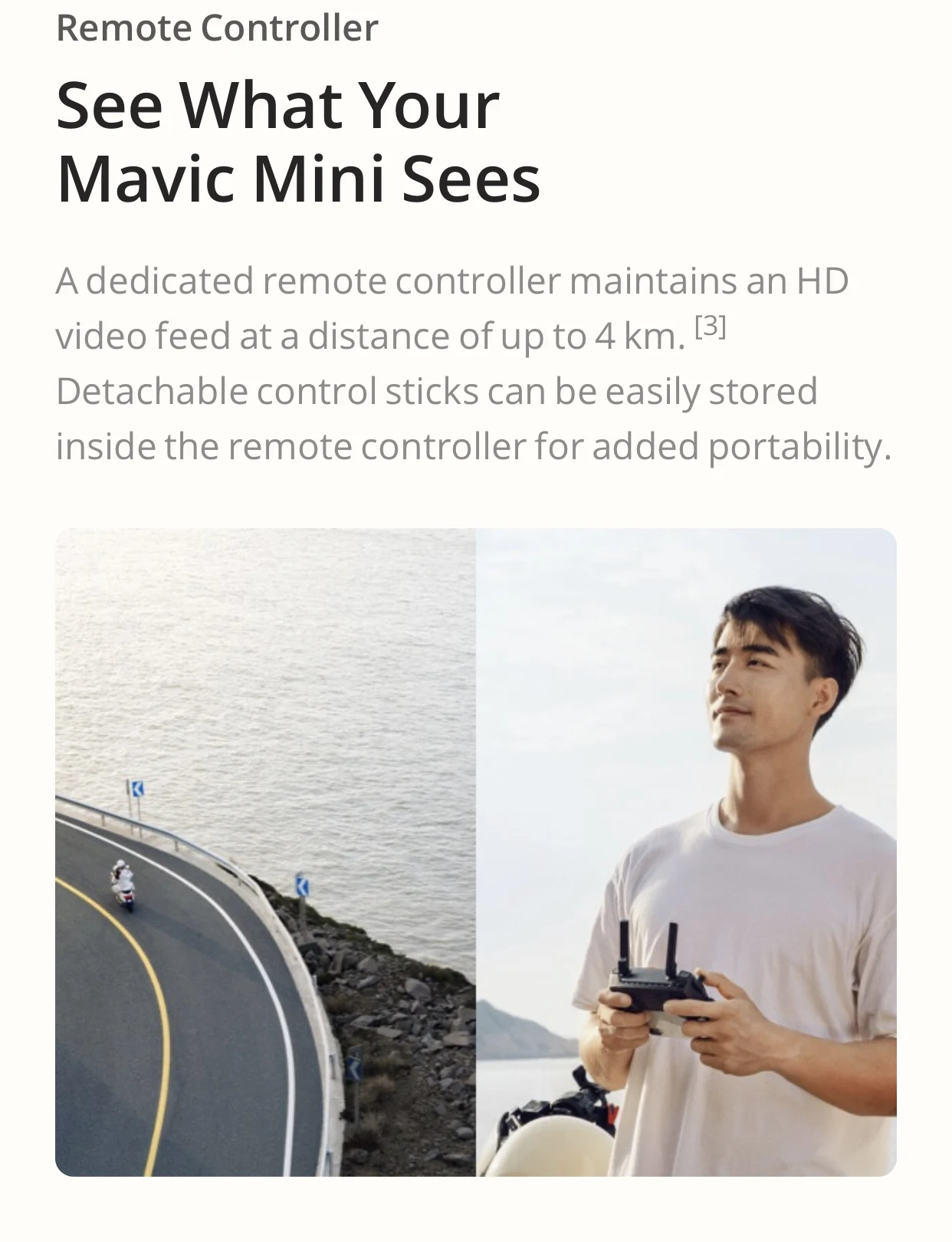 DJI Mavic мини-Дрон с 2,7 k камерой время полета 30 минут вес 249 г в