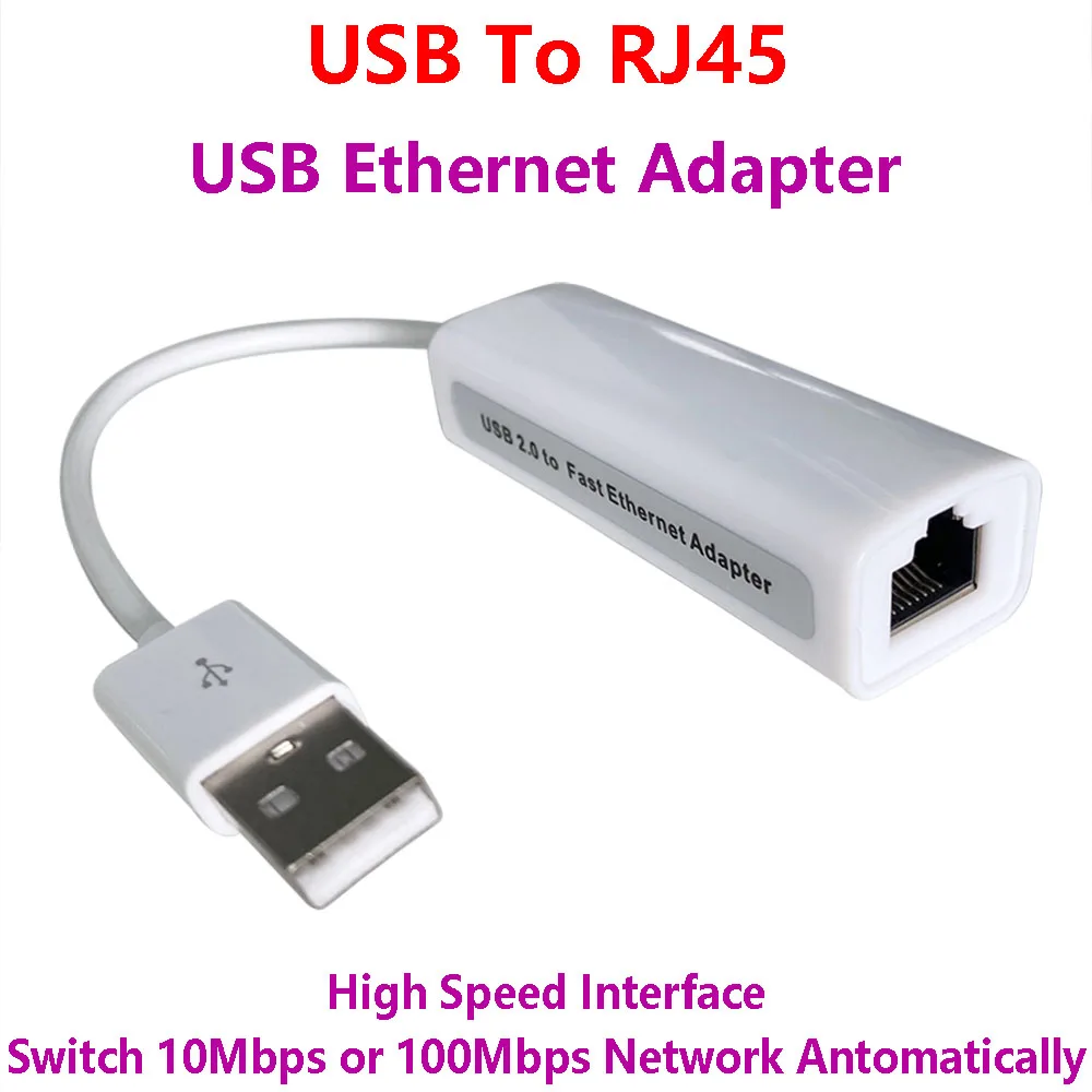 RD9700 чип RT8152B USB к RJ45 адаптер Ethernet Сетевая карта USB2.0 локальной сети для Windows 7/8/10/XP 100