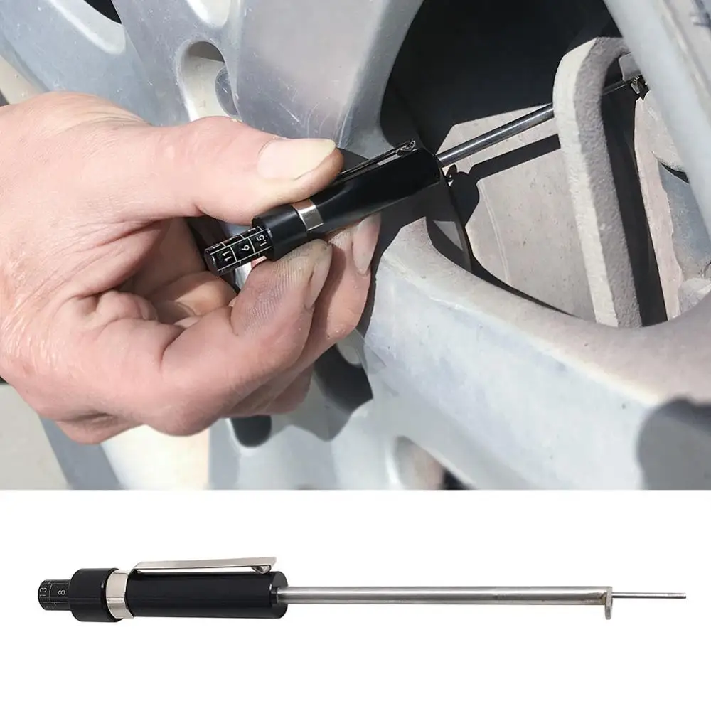 

Portable Car Brake Lining Pad Thickness Gauge Detection Pen Measurement Tool