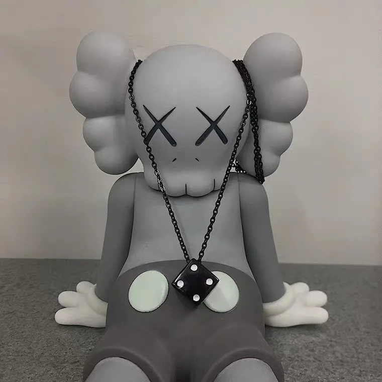 Креативная цепочка из цинкового сплава квадратная азартная удача и кость