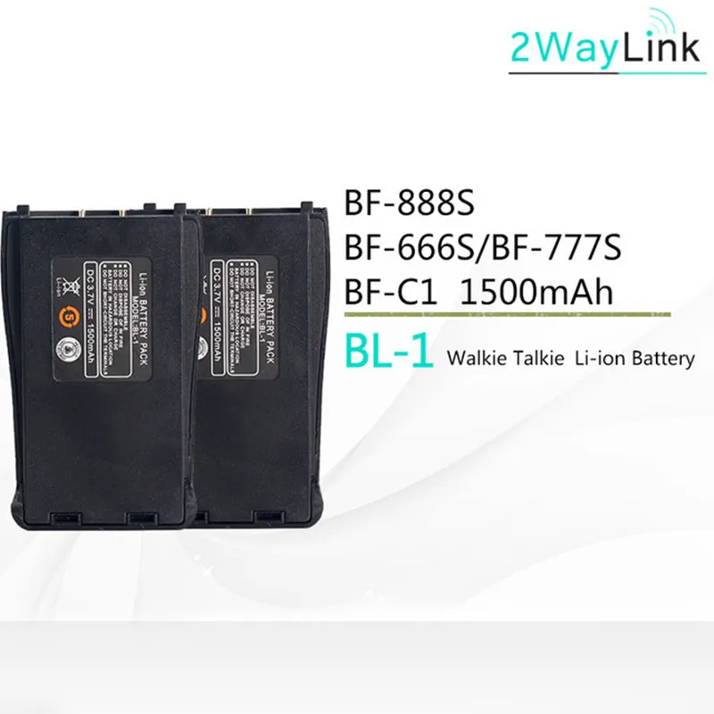 Аккумуляторная батарея Baofeng Φ Talkie BF C1 Для 888S 888s 666S совместима с 777S H777|Рации| |