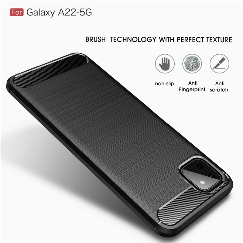 carbon fiber case for samsung galaxy a22 5g a32 a42 a52 a72 a82 armor hard phone cover for galaxy a22 5gcase for galaxy a22 4g free global shipping