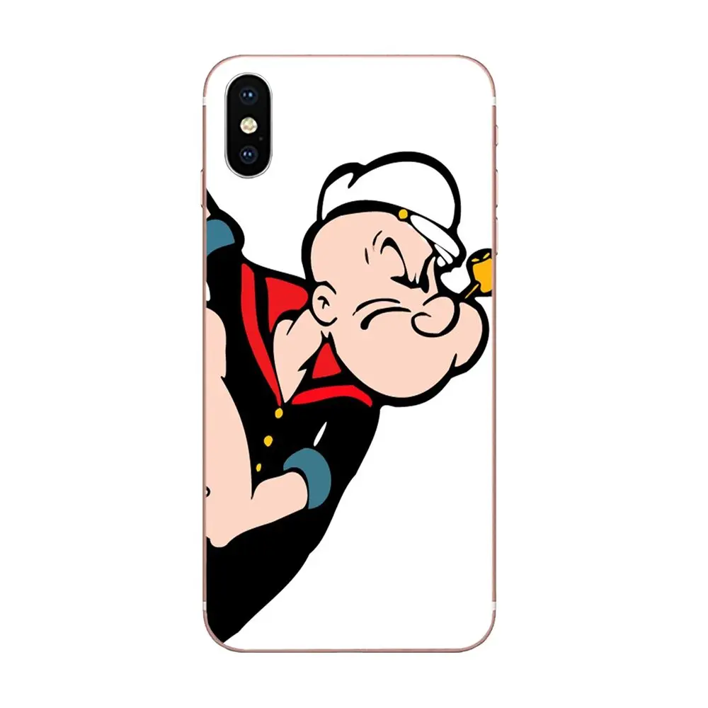 Термополиуретановый чехол с мультяшным рисунком классика комиксов Popeye покер