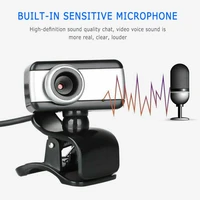 full hd webcam pc usb 2 0 webcam camera for live video call conference work multi system compatible cameramic