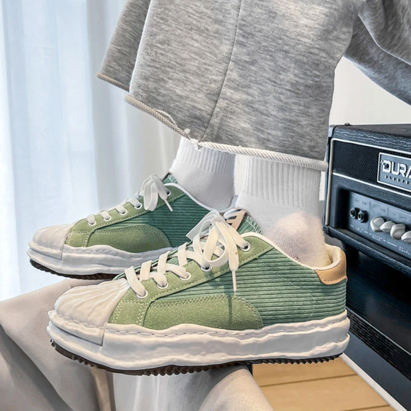 

Новинка 2021, молодежная повседневная обувь, модные прогулочные кеды, мужские дизайнерские кроссовки, мужская обувь на платформе