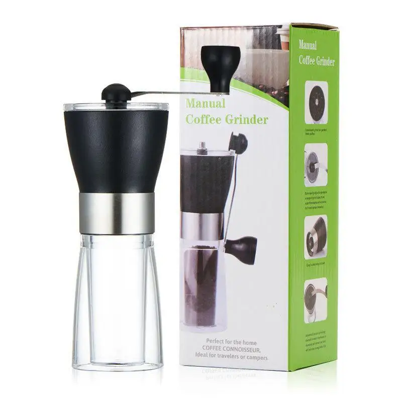 

Manual Coffee Bean Grinder Hand-cranked Grinder Household Portable Small Washed Ceramic Grinding Core Manual