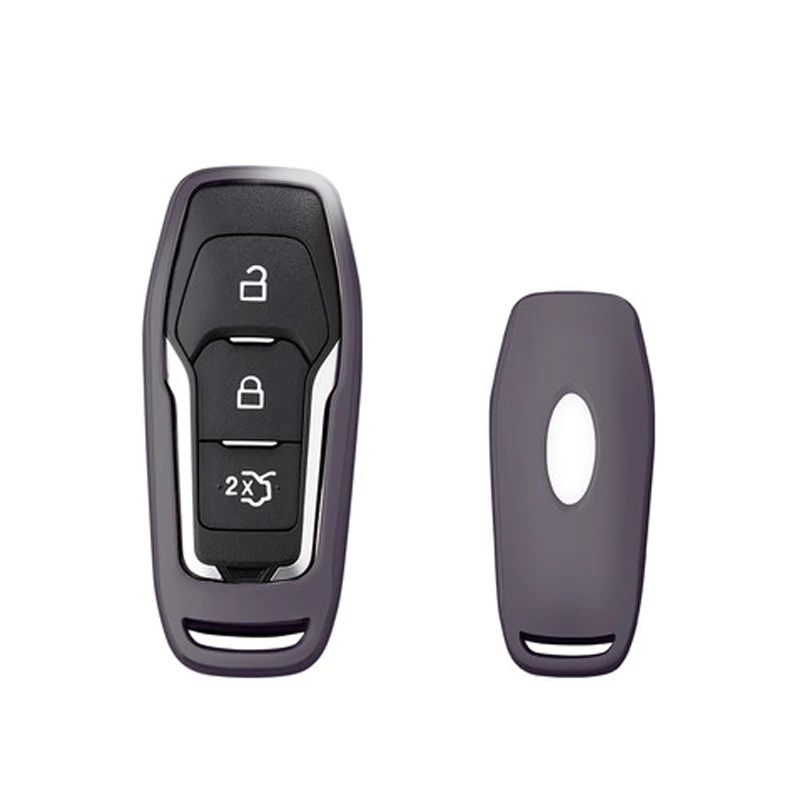 Цветной чехол для ключей из ТПУ для FORD FUSION MONDEO MUSTANG F-150 LINCOLN EDGE EXPLORER MK 4 кнопки 5 кнопок