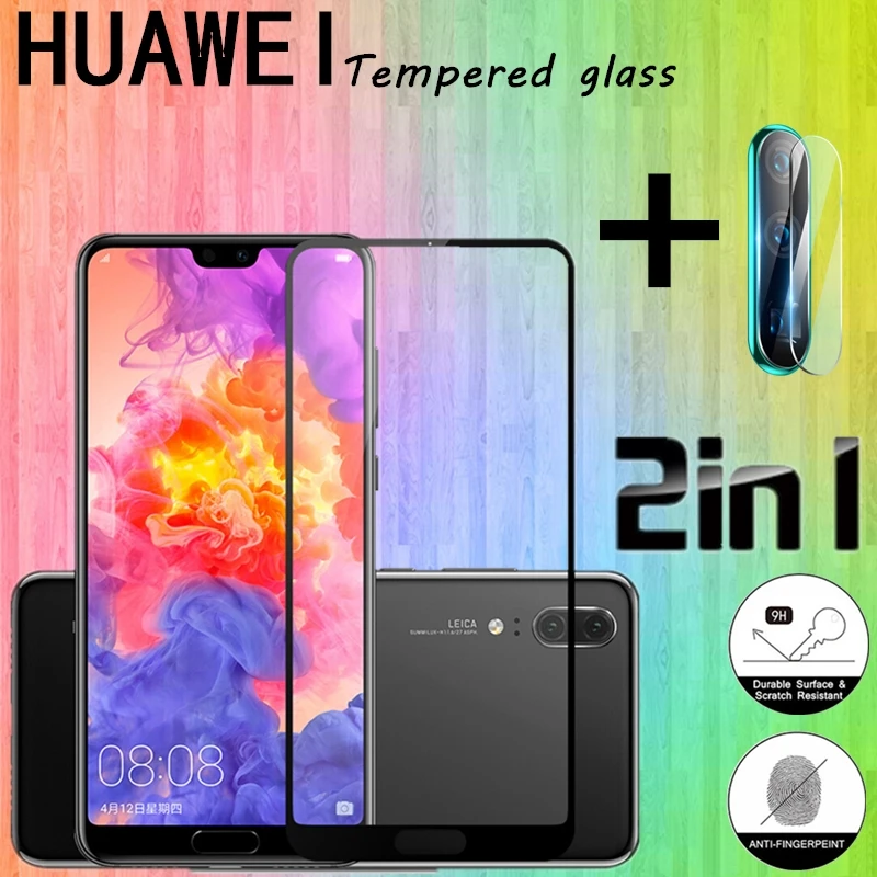 Полное покрытие 9D закаленное стекло для Huawei P30 P20 P10 Lite Pro P40 защита экрана HD от