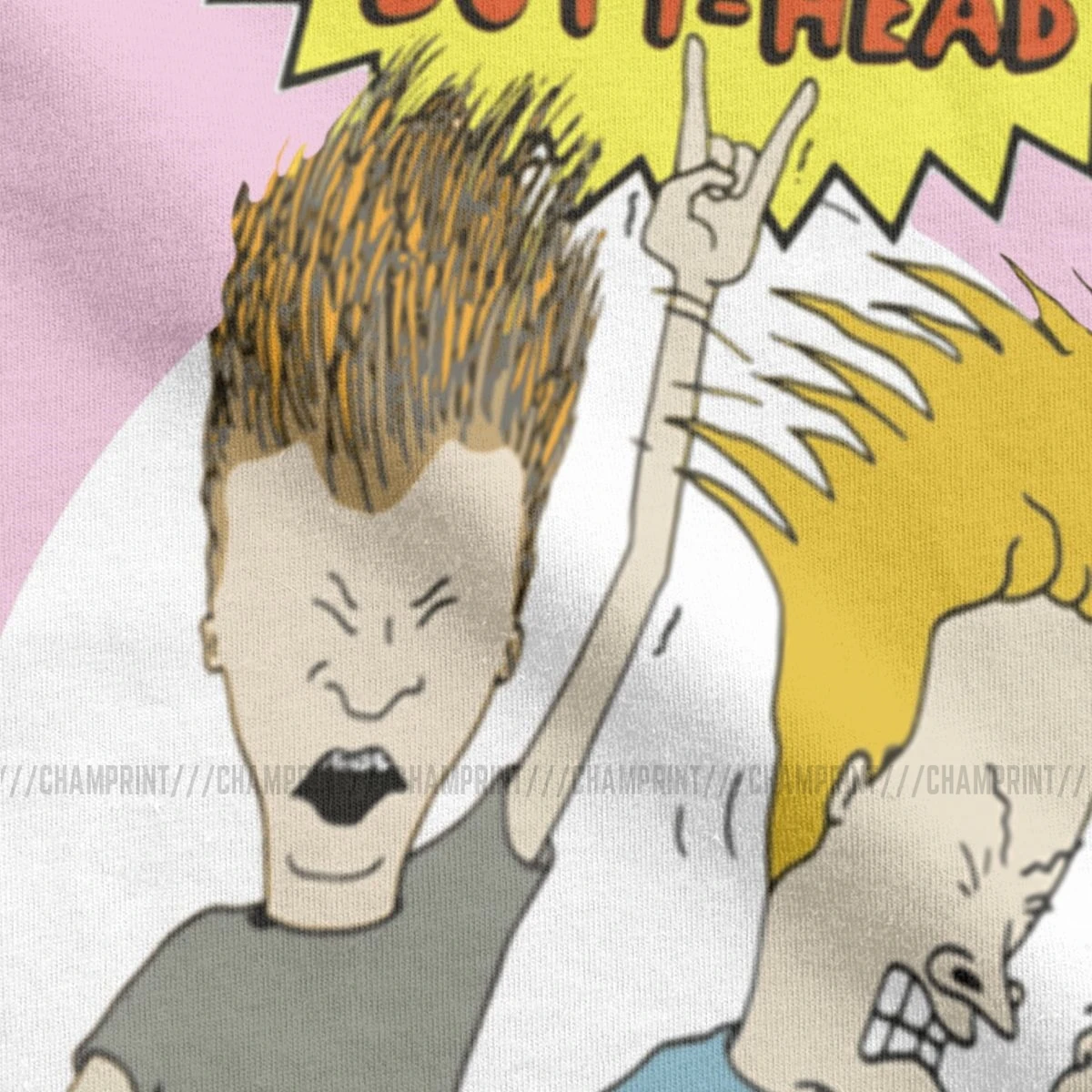 Мужская футболка из чистого хлопка с надписью Beavis And Butthead забавная 90-х забавным