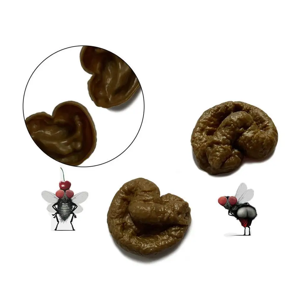 

1PC Scaring Toys Simulation Faker Stool Play Trick Joke Party Toy Friends Parents Sticky Shit Lifelike Accessories Funny