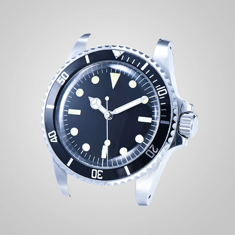 Мужские автоматические механические часы 1960 дюйма в античном стиле 39 5 мм черный