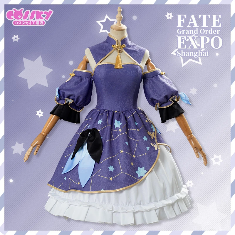 Аниме Fate Grand Order Leonardo da Vinci Lily 2019 праздничное платье косплей костюм лолита