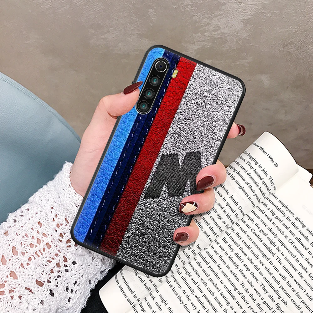 

Blue Red Car for Bmw Phone Case For Xiaomi Redmi Note 7 8 8T 9 9S 4X 7 7A 9A K30 Pro Ultra black Shell Fashion Coque Tpu
