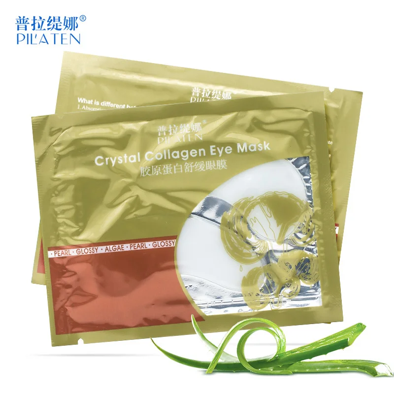Пилатевая кристаллическая коллагеновая маска для глаз пятна темные круги