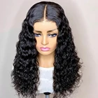 Vearda черные волосы вьющиеся парики для женщин высокотемпературное волокно парик фронта шнурка Длинные Синтетические парики ежедневное использование средняя часть