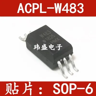 

10 шт./лот ACPL-W483 W483 SOP6