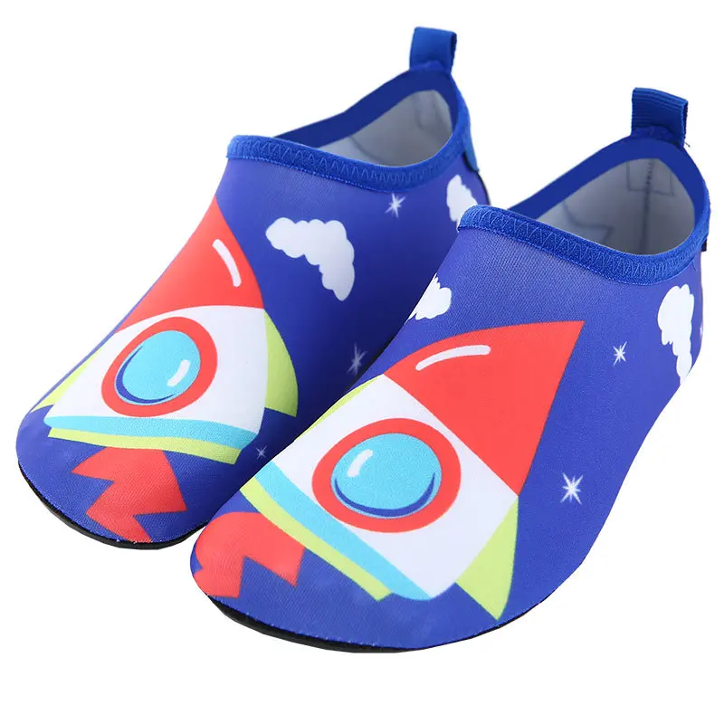 Детские пляжные туфли мягкая обувь для дома серфинга Сноркелинга плавания носки