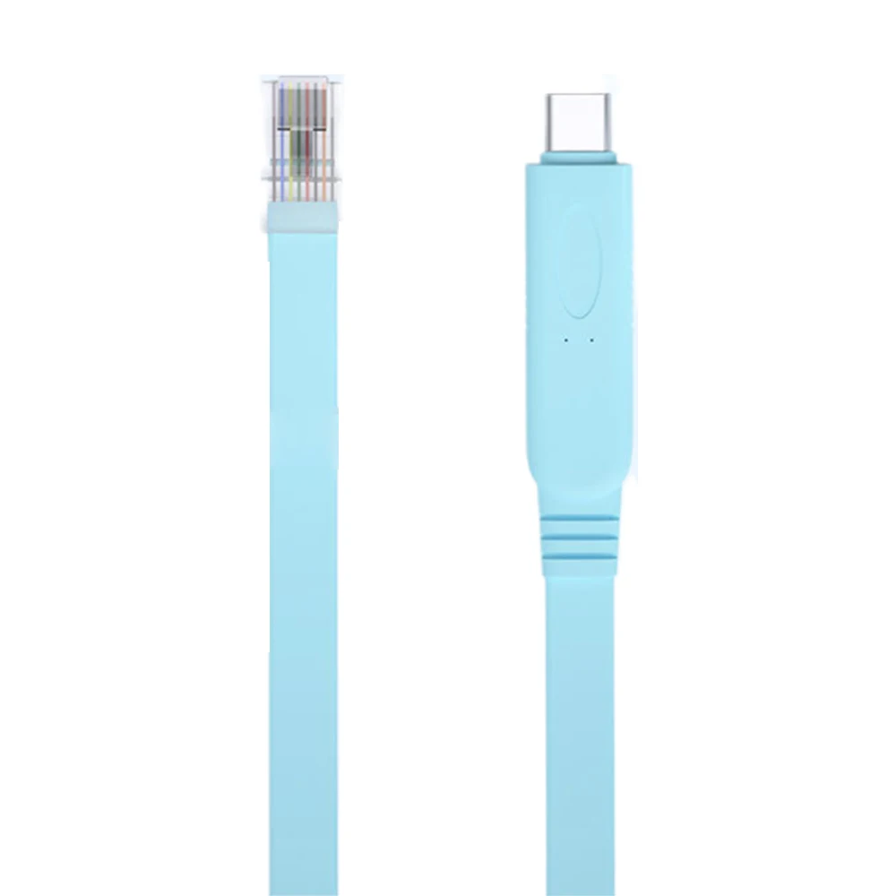 

1.8m Type-C To RJ45 Cables Type-C To RJ45 Debug Line Console Debugging Circuit Configuration Cable For Cisco Router