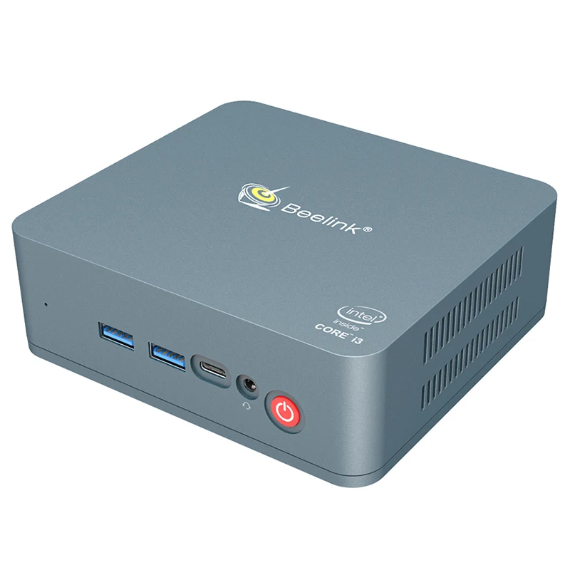 Оригинальный Beelink U55 Мини ПК Intel Двухъядерный I3 5005U HD Graphics 5500 2 4G + 5 8G WiFi 1000 Мбит/с USB3.0