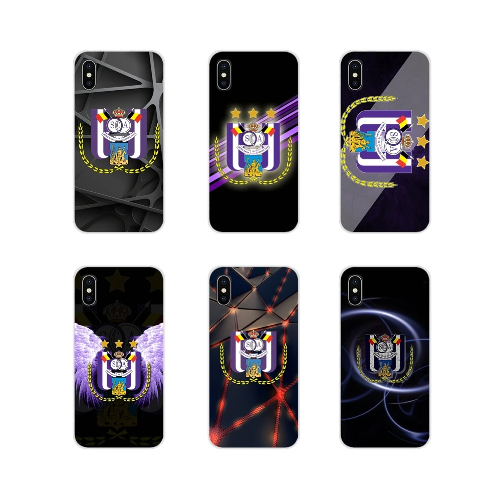 Rsc Anderlecht аксессуары телефон оболочки чехлы для Apple iPhone X XR XS 11Pro MAX 4S 5S 5C SE 6S 7 8 Plus ipod 5