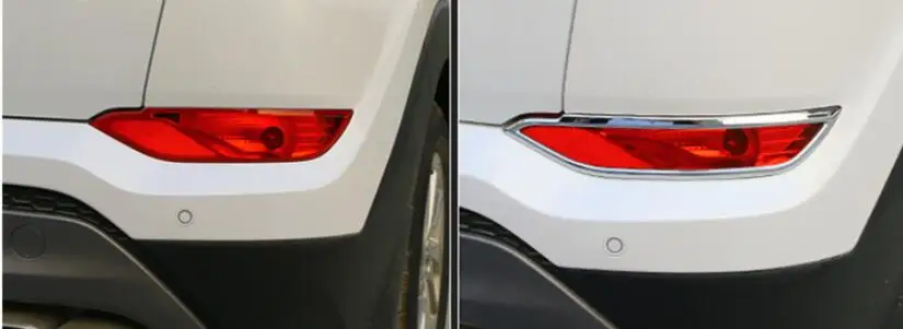 Хромированный отражатель заднего бампера противотуманный светильник крышка