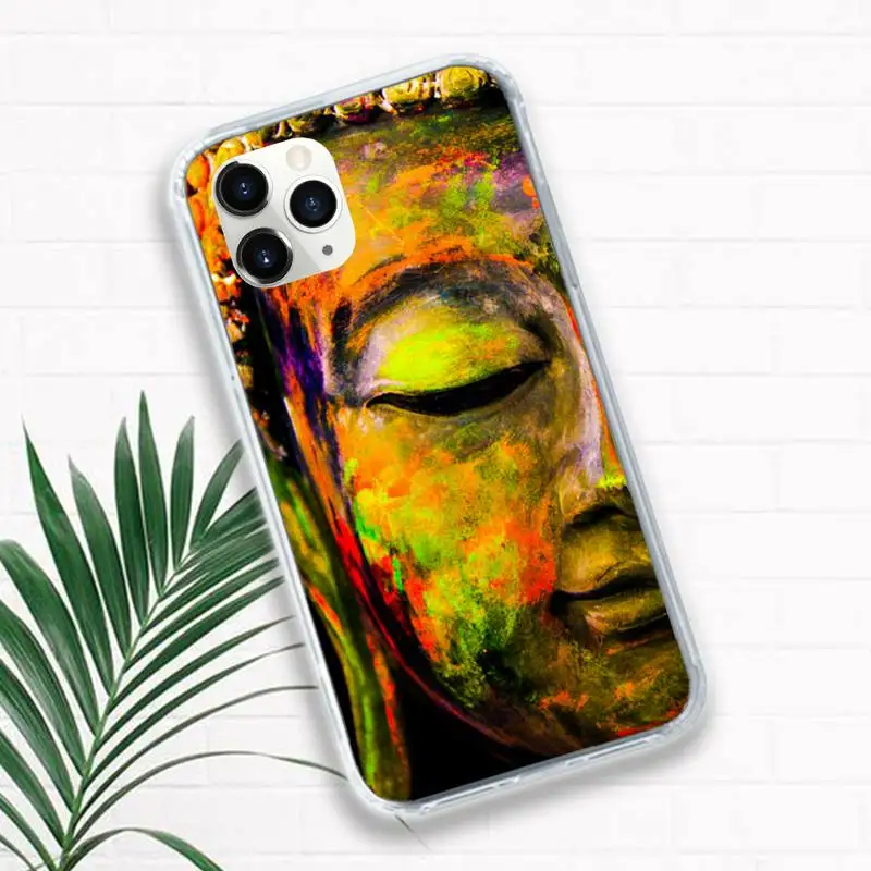 

Shakyamuni Buddha religious belief pattern Phone Case for iPhone 11 12 pro XS MAX 8 7 6 6S Plus X 5S SE 2020 XR mini shell
