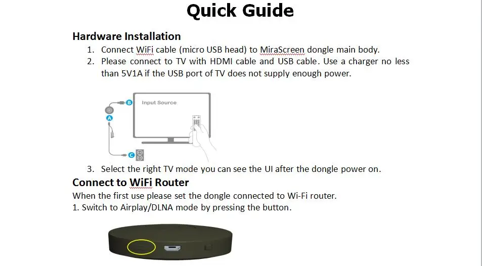 Mirascreen Мини ПК Android tv Stick Miracast airplay Anycast tv Dongle& G7 телевизионный HD кабель для apple ios VS Netflix DVB-T2 youtube