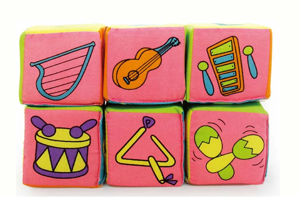 Детские игрушки для детей новинка детский Мягкий тканевый конструктор игрушка