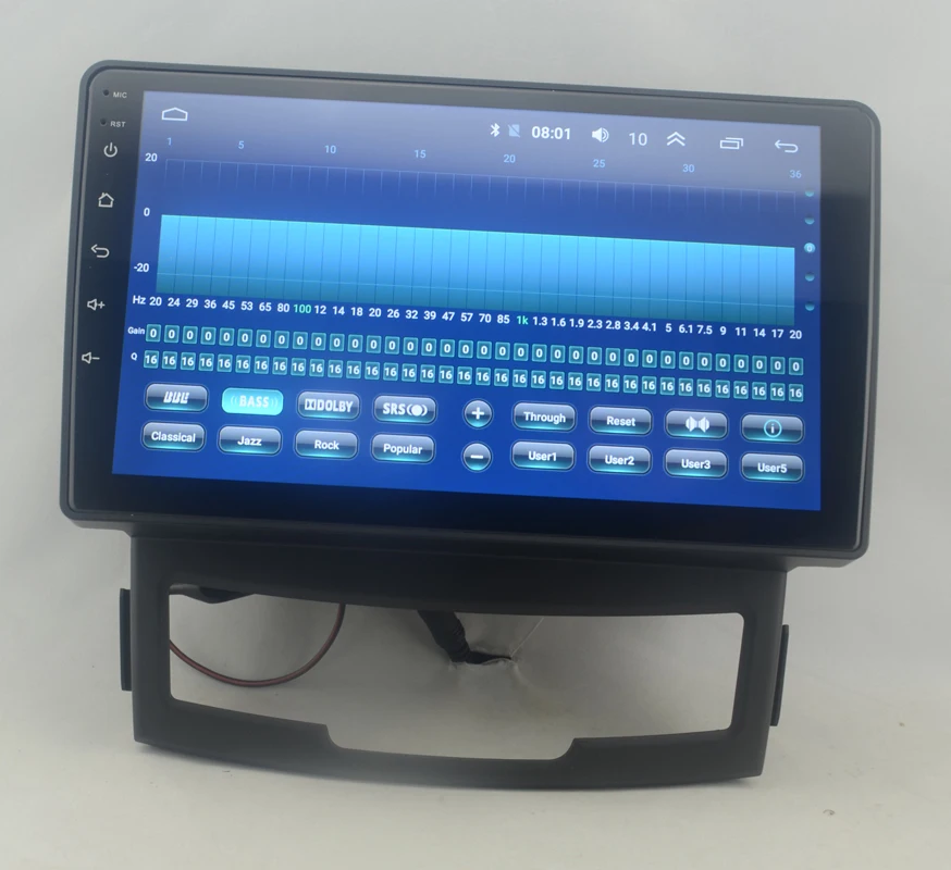 

9" octa core 1280*720 QLED screen Android 10 Car radio GPS Navigation for Ssangyong Korando,New Actyon 2011-2013