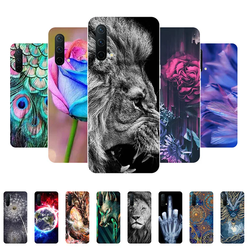 

Lion Animal Case For Oneplus Nord CE 5G Case Phone Cover For OnePlus Nord CE Nord2 N200 Silicone Soft Case For One Plus Nord CE