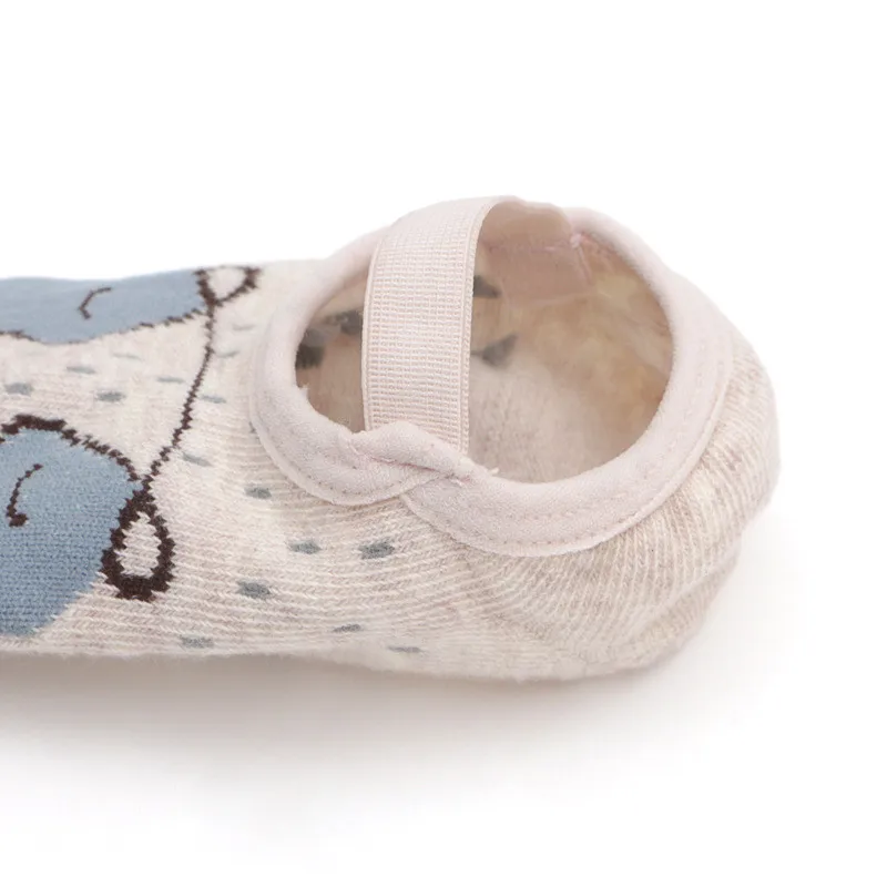 1 пара милые носки с героями мультфильмов Нескользящие хлопковые тапочки для