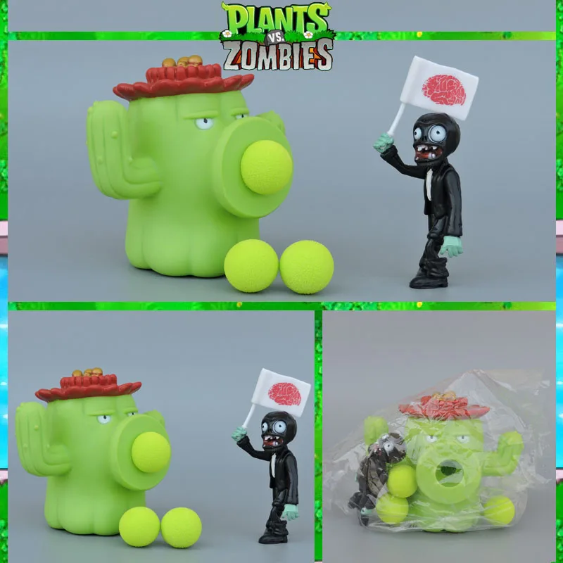 PVZ Plants Vs Zombies Peashooter ПВХ фигурка модель игрушки подарки для детей