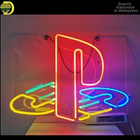 neon sign for playstatio game room lamps real glass tubes restaurant decorate light arcade wall signs neon light lamp pub light