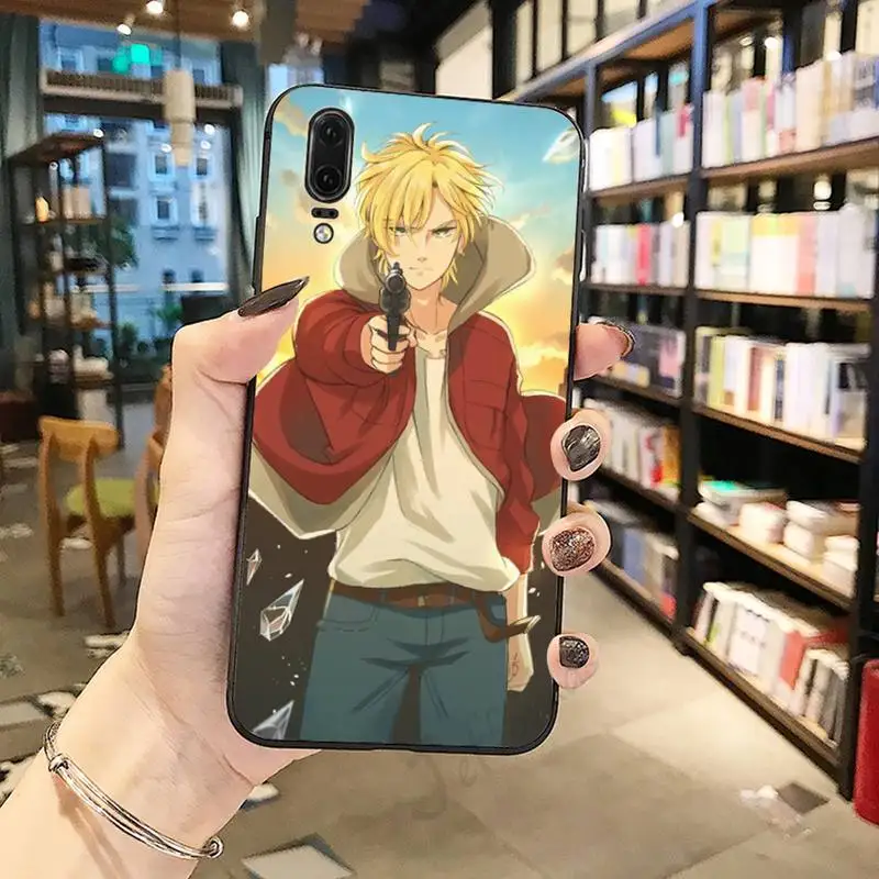 

Hot Banana Fish Anime Phone Case For Huawei honor Mate P 10 20 30 40 Pro 10i 9 10 20 8 x Lite