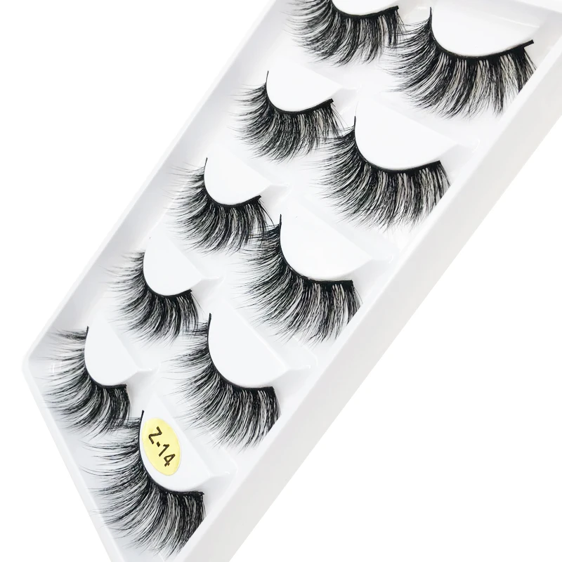 Flash Girl накладные ресницы оптом на заказ Упаковка Макияж красочные пушистые