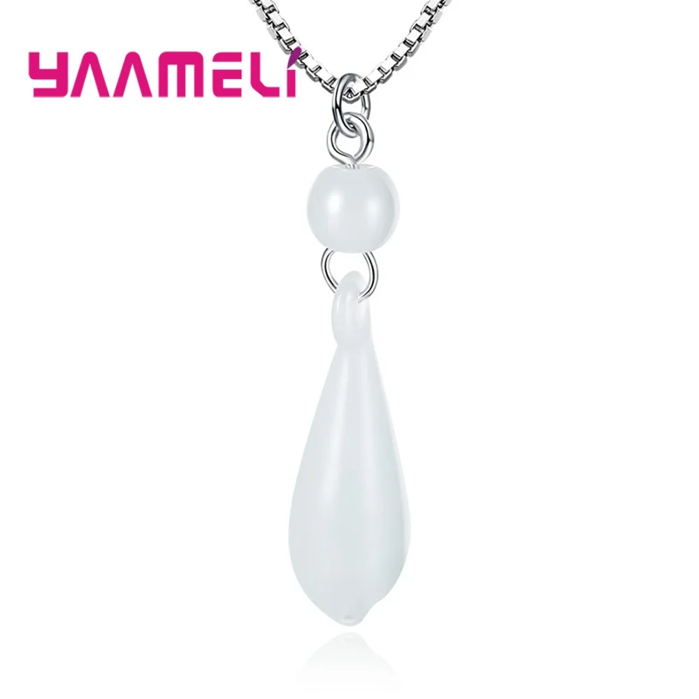 

Элегантный белый опал, цветок магнолии, подвески, подвеска, хорошее серебро 925 пробы, ювелирные изделия для женщин, мечтательный чокер для св...