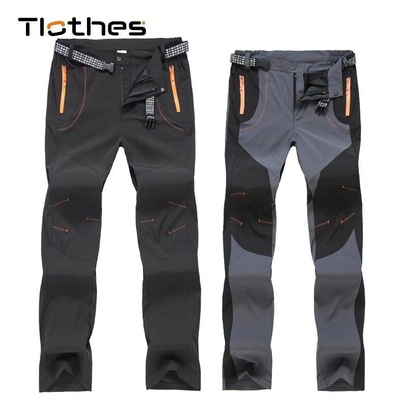 Свободные стретчевые брюки для мужчин и женщин Сезон лето осень Дышащая Softshell