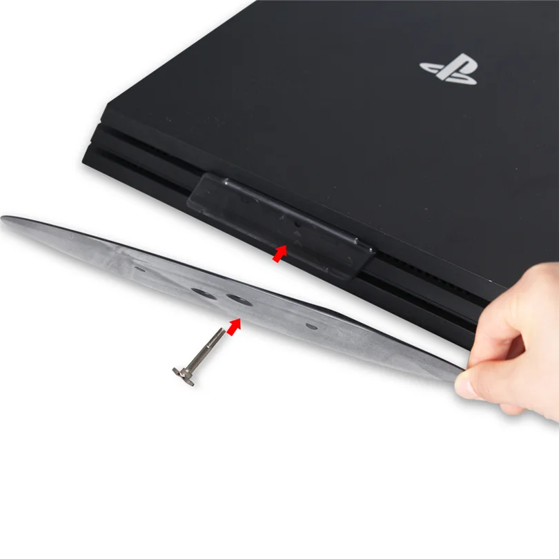 Нескользящая вертикальная подставка прозрачный кронштейн для игровой консоли PS4