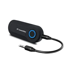 Bluetooth 5.0 Transmitter Audio 3.5mm Adapter Wireless Transmisor Bluetooth Stereo Audio Adapter For TV Headphones Speaker Phone