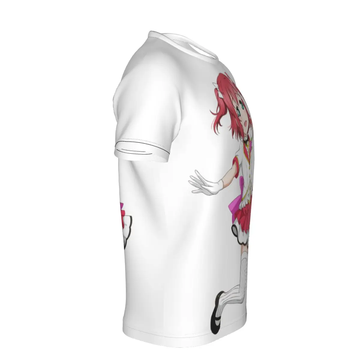 

3D printing Punch Line new round neck fit soft T-shirt Cartoon poster pictures Punch Line summer top youth color casual T-shirt